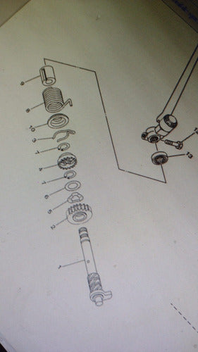 Yamaha Guide Bushing Spring Kick Start New Crypton 110 Part 9 2