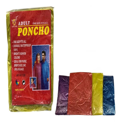 Piloto De Lluvia Poncho Pilotin Piloto Impermeable Pack X10 0