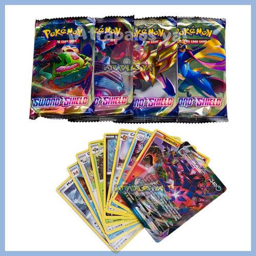 Pokémon TCG - 5 Packs (10 Cards Each) Catch Them All! 0