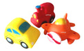 Chifles 3 Rubber Vehicles Bath Toys for Babies 0