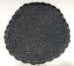 VEO VEO STORE Round Black Decorative Placemats 0