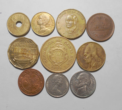 World Coins Lot of 10 - N° 13 - Crazy Price 2