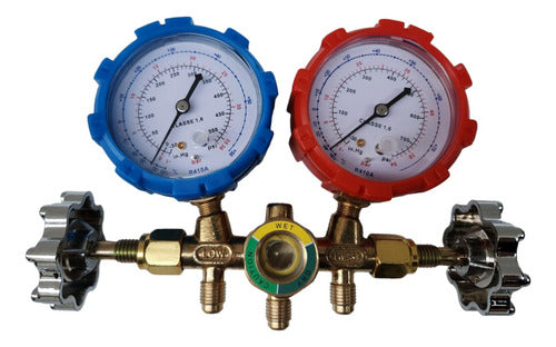 Long Term Manifold Refrigeration R410 1