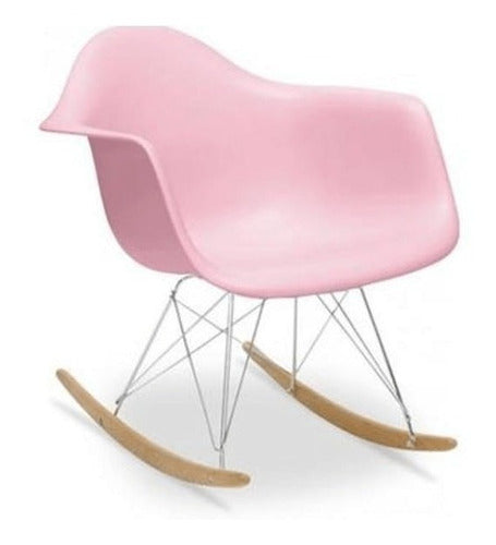 Mecedora Sillón Mecedor Eames Rosa Amamantar 0