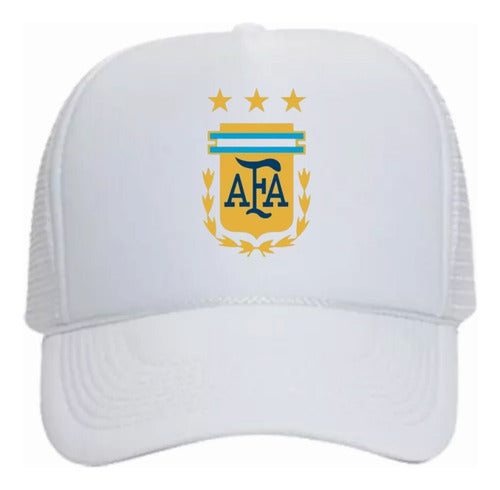 EXXE GRAFICA 20 Trucker Caps Argentina AFA Messi World Champion Soccer 5