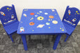 Personalized Wooden Children's Table and Chairs with Character Designs 44