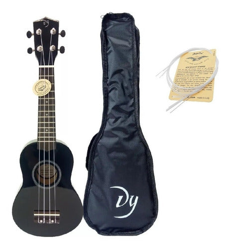 Dy Ukulele Soprano with Aquila Strings and Case *Professional Musician* 0