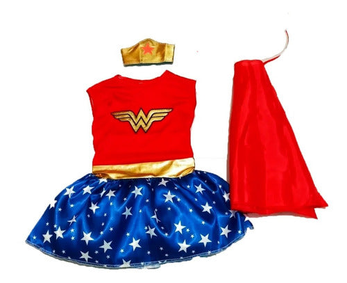 Cotillón Mágico Wonder Woman Child Costume 2