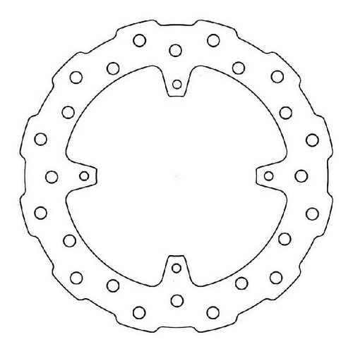 Ferodo Rear Brake Disc for Honda CRF 250 R 1