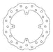 Ferodo Rear Brake Disc for Honda CRF 250 R 1