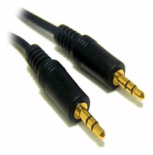 Spica Spica 1.5 Mts Black Auxiliary Cable 1