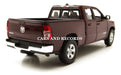 Welly Dodge Ram 2019 New Without Box - Bordo 1/27 1