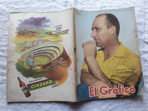 Revista El Grafico N° 1680 Año 1951 Juan Manuel Fangio 1