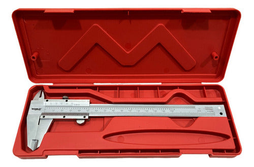 Wembley 150mm Metal Caliper With Depth Gauge 1