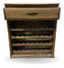 Wine Cellar Wine Rack 32 Bottles + Country Style Drawer 1