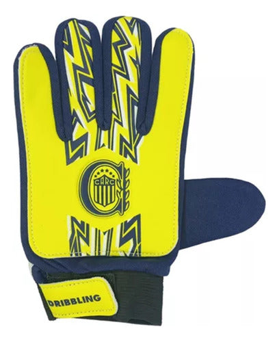 DRB Goalkeeper Gloves Rosario Central Official License 0