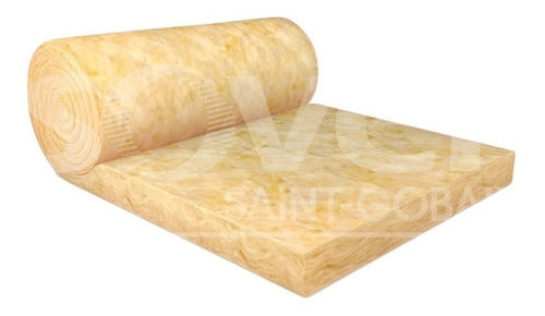 Isover 50mm Glass Wool Insulation Light Felt CURIA 6