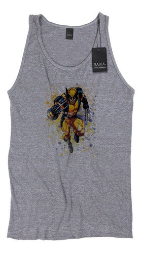 Men's Wolverine Art Logo Tank Top - PSWO3 2