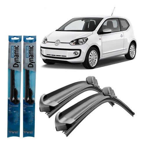 Volkswagen Up! Wiper Blade Set 2014 2015 2016 0