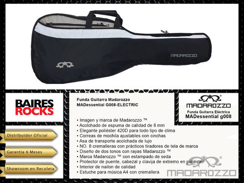 Madarozzo Essential Electric Guitar Gig Bag MA-G008-EG Couture 4