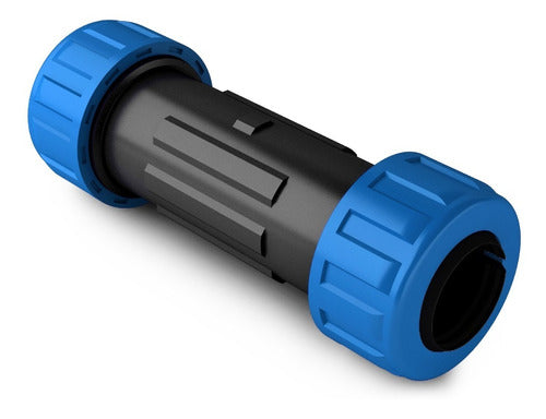 Duke Long Compression Fitting for Polyethylene Pipe 1/2 0