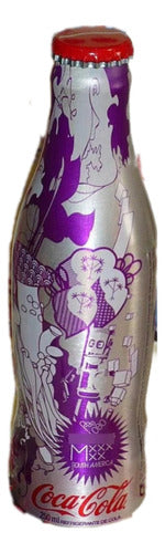 Coca Cola Botella Aluminio Lovebeing Brasil 2005 Plat 250ml 1