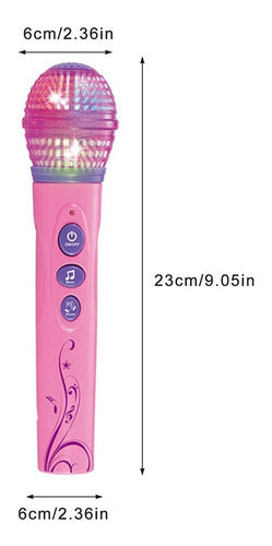 Yaohui Toys Children's Karaoke Microphone with Lights and Sound Music Argimpex 2406 1