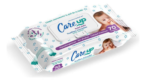 Care Up Toallitas Humedas Bebe X70 Con Tapa 0