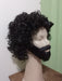 Peluca Negra Y Barba Cosplay Perfor By La Parti Wigs! 5