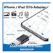 Mikeshop Adaptador OTG USB 3.0 a Celular para iPhone iPad Apple 2