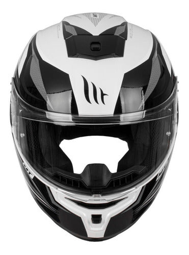 MT Helmets Stinger Hummer Integral Motorcycle Helmet - Stark Lycan Qualit 2