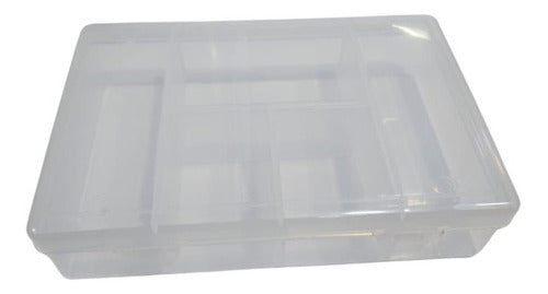 Gema Plastic Organizer Box 5 Divisions Fishing x 5 Uni Bijou 0