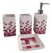 Bathroom Accessory Set Dispenser Soap Holder Toothbrush Holder 0