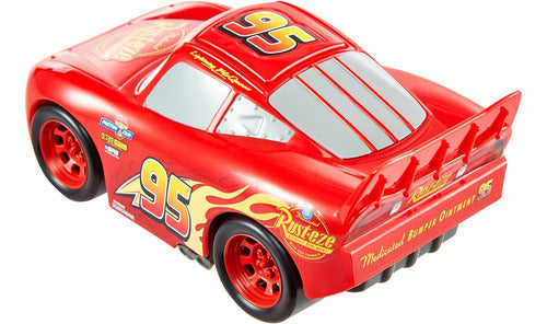 Coche Disney Lightning Mcqueen 14cm Con Sonido Y Voz Para Ni 3