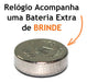 Relógio De Bolso Modelo Retro Antigo Bronze Com Corrente 5