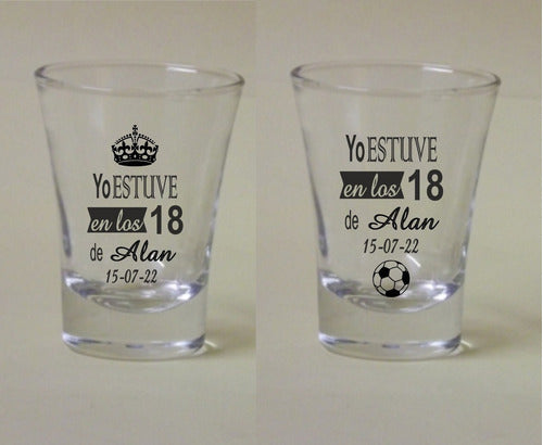 Souvenirs Tequila Shot Glass 18th Wedding Anniversary Mate Cups 3