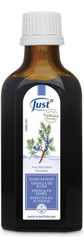 Just Swiss Juniper Bath Essence 50ml - For Muscle Pain Relief 0