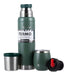 Terrano Stainless Steel 1L Thermos Without Handle + Mate with Lid + Straw 3