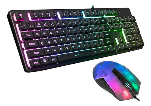 Ibuypower Chimera Km7 Rgb Combo De Teclado Para Juegos + Mou 3