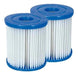 2-Pack Replacement Cartridge Filter Type 2 for Pool Filtration Pump 3