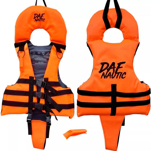 DAF Nautic Children's Sports Vest with Whistle - Kayak Approval 0