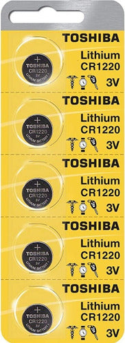 Pilas Toshiba Cr1220 | Batería Tipo Botón X5 0