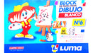 Luma White Drawing Pad Number 6 - 20 Sheets 0