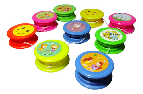 Yoyo 30 Mini Yoyo Plástico Juguete Piñata Souvenir 1