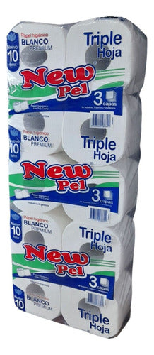 Papel Higienico H/triple X10 + Bolson Rollo Cocina 200 Paños 4