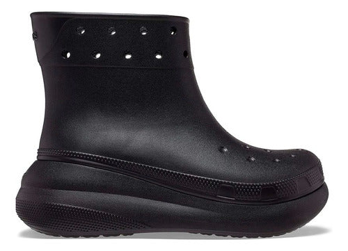 Crocs Botas Classic Crush Rain Boot Negras 0