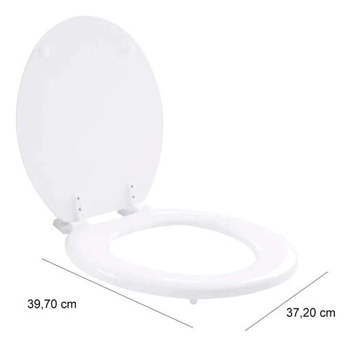 Universal Wooden Toilet Seat Cover for All Models 1