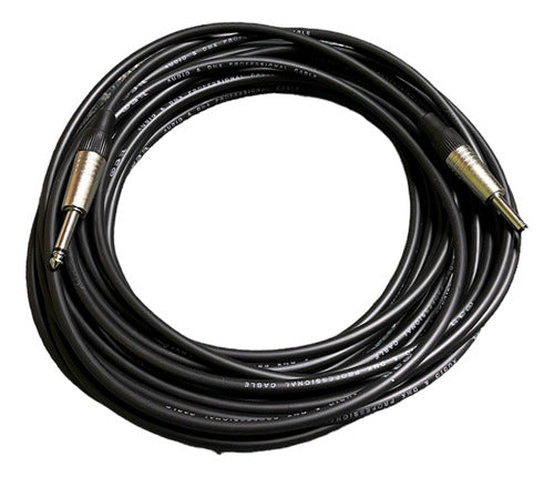 Tododj Cable Guitarra Instrumentos Musicales Plug Plug 20 Mts Metal 1