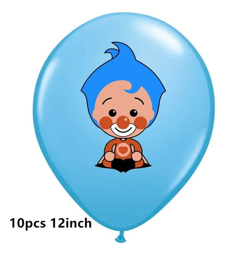 Art.fiesta Birthday Balloons Plim Plim Clown 2