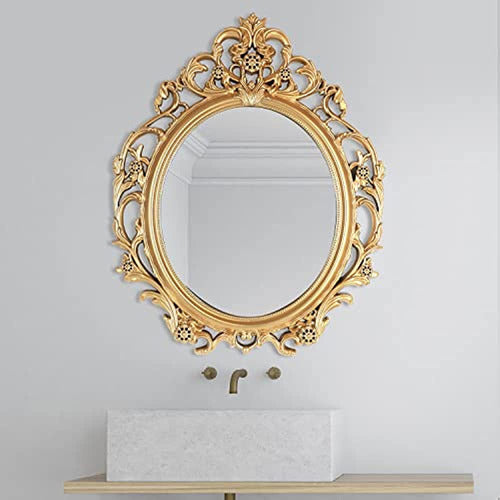 Mirrorize 20 X 24 Antique Gold Mirror for Living Room 1